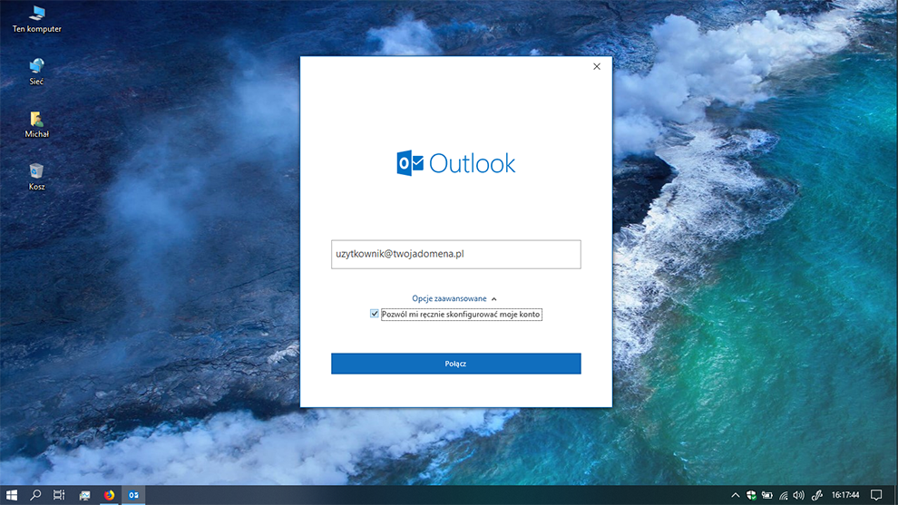 Outlook zakładanie konta