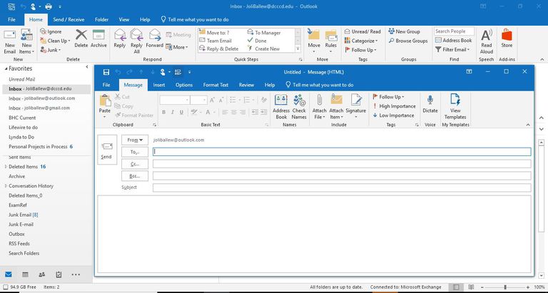 Program pocztowy MS Outlook